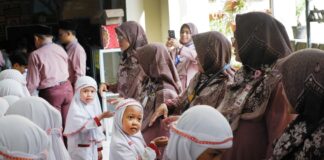 Halalbihalal SD Muhammadiyah PK Solo, 454 Murid Gaungkan Istikamah Pasca-Ramadan