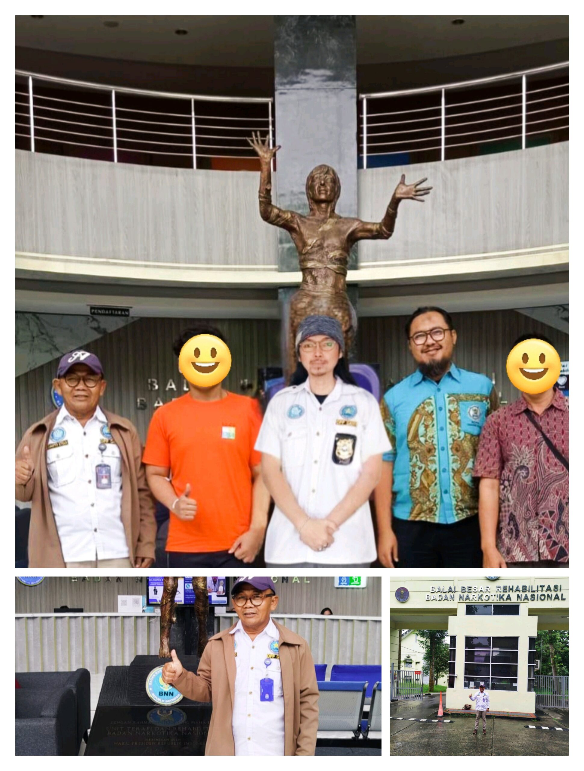 GANN DPC Tangerang Selatan Bersama BNN Kota Tangerang Selatan Berkolaborasi Membawa Korban Penyalahgunaan Obat Golongan "G" ke Balai Besar Rehabilitasi BNN Lido