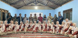 Penutupan KKNT 38 Mahasiswi UNIDA Gontor di Desa Krandegan, Ngawi