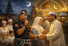 Harmonisasi Idul Fitri 1447 H dan Nyepi ćaka 1948 di Bali.