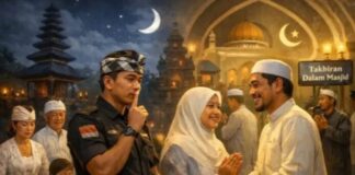 Harmonisasi Idul Fitri 1447 H dan Nyepi ćaka 1948 di Bali.