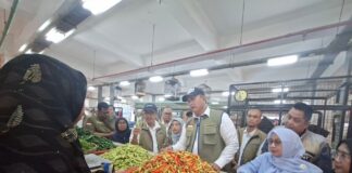 Dirut BULOG Sidak Pasar Johar, Kepanjen, dan Kanjengan Semarang, Pastikan Harga dan Pasokan Pangan Aman