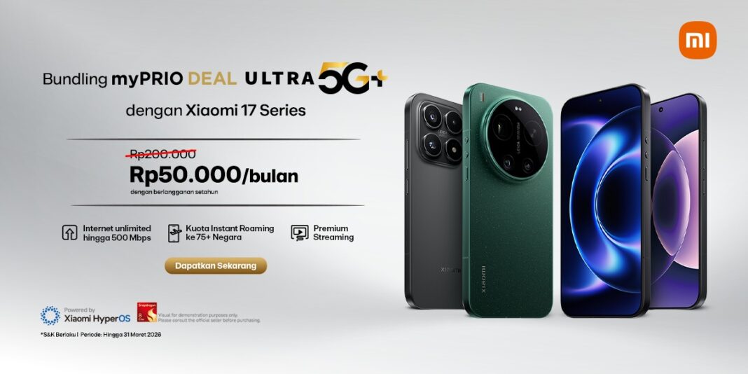 XLSMART dan Xiaomi Hadirkan Bundling Flaghsip untuk Pengalaman Digital Premium