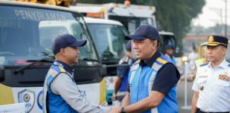 Jasa Marga Gelar Apel Terpadu Siaga Operasional Lebaran 2026