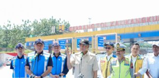 Tinjau GT Kalikangkung, Menteri Pekerjaan Umum dan Dirut Jasa Marga Pastikan Kesiapan Infrastruktur Jalan Tol Periode Arus Balik Lebaran 2026 dalam Kondisi Baik