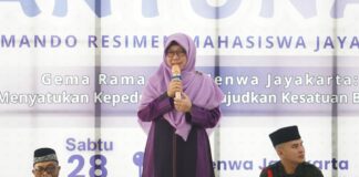 Hadiri Buka Puasa Bersama Menwa Jayakarta, Anis Byarwati Ingankan Peran Generasi Muda dalam Bela Negara
