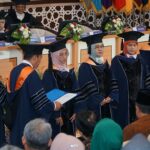 UAD Kukuhkan Empat Guru Besar Perempuan Pengukuhan empat Guru Besar perempuan UAD di Amphitarium Lantai 9 Gedung Utama Kampus 4 UAD Yogyakarta, Sabtu (18/4/2026). (foto : Humas UAD)