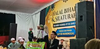 Halal Bihalal Kebonarum Boyolali Meriah, Wayang Golek Pitutur dan Hadrah Hipnotis Warga