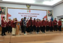Pelantikan PC IMM Sukoharjo 2026, Mahasiswa UMS Siap Gerakkan Organisasi