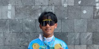 Yudhistira Sabet Dua Emas POPDA Yogyakarta