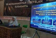 SD Muhammadiyah 1 Solo Susun Peta Jalan Sekolah Berkemajuan