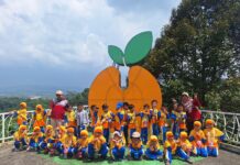 Field Trip Hortimart, Murid SD Muhammadiyah PK Solo Belajar Mandiri