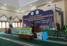 Halal Bihalal Muhammadiyah Jebres: Perkuat Silaturahmi dan Spirit Dakwah