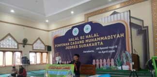 Halal Bihalal Muhammadiyah Jebres: Perkuat Silaturahmi dan Spirit Dakwah