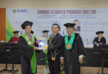 Wakil Rektor IAD Probolinggo Raih Doktor PAI UMS