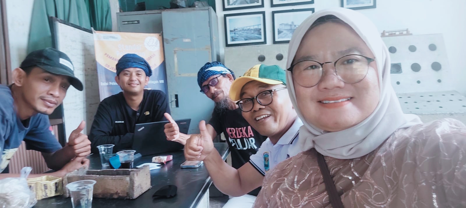 Waketum GANN Dianto Eto'o beserta Srikandi GANN Ami Yanti melakukan kunjungan kerja di wilayah Pamarayan, kecamatan Pamarayan, Kabupaten Serang