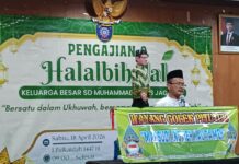 Halalbihalal SD Muhammadiyah 8 Jagalan Perkuat Ukhuwah
