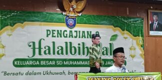 Halalbihalal SD Muhammadiyah 8 Jagalan Perkuat Ukhuwah