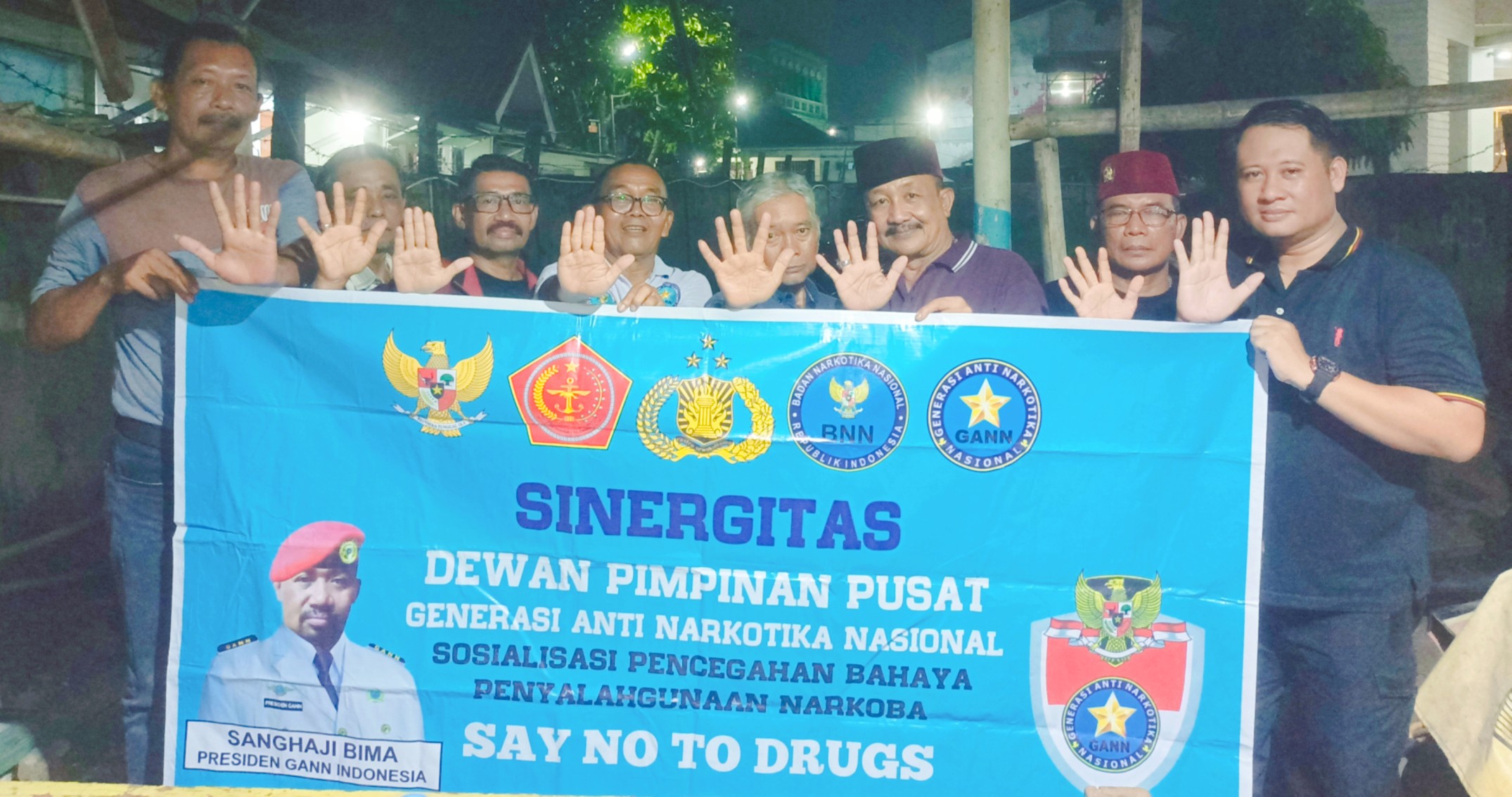 Rapat Koordinasi DPP GANN untuk penyuluhan dan sosialisasi pencegahan bahaya penyalahgunaan narkoba di Kota Tangerang