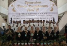 700 Peserta Ikuti Syawalan KJB dan Pedagang Pasar Prambanan Sleman