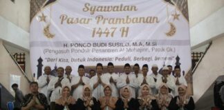 700 Peserta Ikuti Syawalan KJB dan Pedagang Pasar Prambanan Sleman