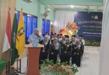 Khatmul dan Imtihan Qur’an, Tartil dan Tahfidz Juz 30, 29 dan Juz 1 SMP MUTU Denpasar Berlangsung Khidmat