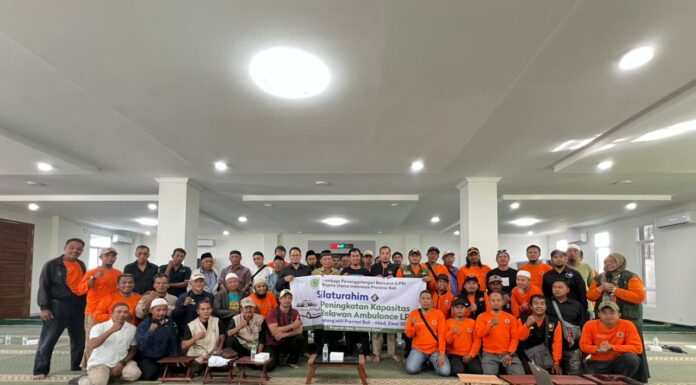 Silaturahmi dan Peningkatan Kapasitas Relawan Ambulance LPB MUI Bali