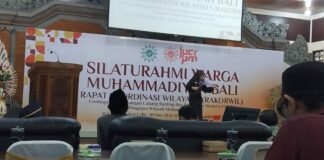 RAKORWIL LPCRPM Bali ! Menjalin Silaturahmi Akar Rumput Muhammadiyah