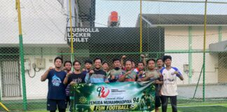 Milad Pemuda Muhammadiyah Meriah dengan Fun Football