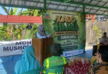 Kado Hijau Pemuda Muhammadiyah Surakarta, 94 Pohon Hijaukan Bengawan Solo