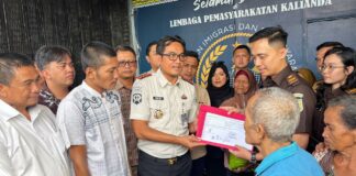 PTPN I Setujui “Restorative Justice”, Bebaskan Mujiran di Lampung Selatan