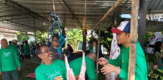 Iduladha di Gedangan, Warga Beda Agama Berbaur