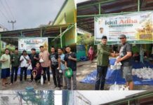 Lazismu Lahat Sukses Laksanakan Penyembelihan dan Penyaluran Hewan Kurban Idul Adha 1447 H