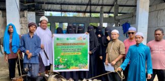 UMB Salurkan Hewan Qurban ke Muslim Palawan Filipina