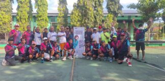 UMS Promosi PMB Lewat Tenis Persahabatan