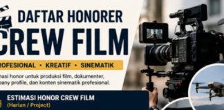 Ini Honorarium Crew Film Pendek Crew Film Pendek
