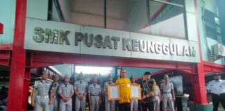 SMKN 61 Jakarta Terima Sertifikat Approval Kemenhub, Lulusan Berpeluang Jadi Perwira Kapal Internasional