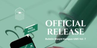 Buletin Masjid Kampus UMS Bahas Tekanan Akademik Mahasiswa