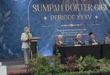 One Shot 100 Persen, FKG UMS Lantik Dokter Gigi Baru