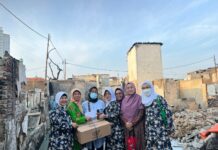Rumah Sakinah Muhammadiyah Bantu Korban Kebakaran Pasar Jiung