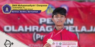 SMA Muhammadiyah 1 Denpasar Borong JUARA di Ajang Porsenijar Provinsi Bali 2026