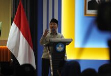 Wamendikdasmen Fajar Dorong Mutu Pendidikan Muhammadiyah Jabar