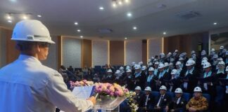PSPPI UII Integrasikan Kajian TRIZ dalam Kurikulum Pelantikan dan Pengambilan Sumpah lulusan PSPPI UII di Gedung Kuliah Umum Prof Dr Sardjito Kampus Terpadu, Ahad (28/6/2026). (foto : istimewa)