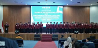 UM Bandung Lantik BEM-DPM Periode 2026-2027