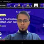 Mahasiswa Perlu Didorong Memperdalam Pemahaman Agama Ahmad Fathan Hidayatullah saat menyampaikan materi Webinar 'Sibuk Kuliah Bukan Alasan Jauh dari Agama' secara virtual, Sabtu (25/7/2026). (foto : istimewa)