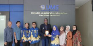 Ilmu Komunikasi FKI UMS Gandeng University of Zululand Perkuat Kerja Sama Internasional