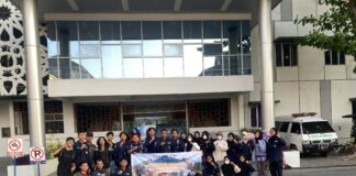 HW UMS Bersihkan Jalur Merbabu, Pasang Plang Edukasi