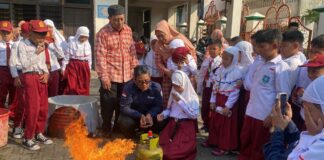 MPLS SD Muhammadiyah 24 Gajahan Hadirkan Edukasi Siaga Bencana