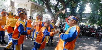 MPLS SD Muhammadiyah PK Solo Hadirkan Mini Outbound