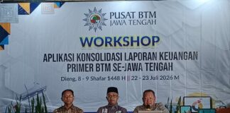 Pusat BTM Jawa Tengah Sosialisasikan Aplikasi Keuangan Secara Real Time